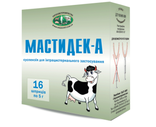 Мастидек-А шприц против мастита ,УЗВППостач - Ветпрепараты для сельхоз животных