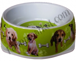 Миска меламиновая для собак -  Миски и стойки для собак UniZoo     