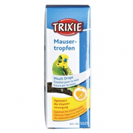 Краплі від випадання пір'я 15мл, Trixie 5029 -  Вітаміни для птахів - Trixie     