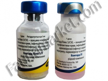 Вангард 5/CV-L з коронавірусом -  Вакцини для собак Pfizer     