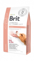 Brit Dog Renal 2кг VetDiets сухой корм для собак при почечной недостаточности - 