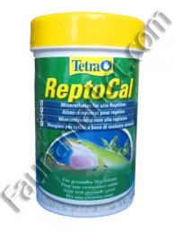 Корм для рептилий Тetra ReptoCal 100мл. Тетра - Витамины для черепах и рептилий
