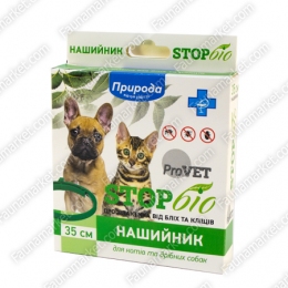Ошейник ProVET Stop БИО для кошек и мелких.собак - Средства и таблетки от блох и клещей для кошек