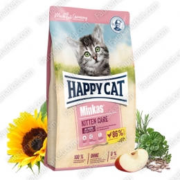 Happy cat Minkas Kitten сухий корм для кошенят -  Все для кошенят - Happy cat     