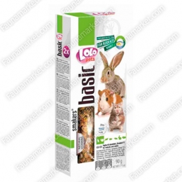 Колосок для грызунов и кроликов с йогуртом и одуванчиком, Lolopets -  Лакомства для грызунов -   Продукт: Колоски  