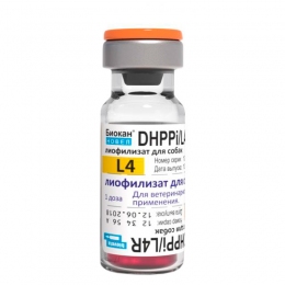 Новел Биокан DHPPi+L4 1мл -  Все для щенков Bioveta     