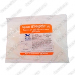 Метронідазол 25% порошок 500гр - Similar products
