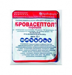 Бровасептол — антибактеріальний препарат -  Бровасептол -    