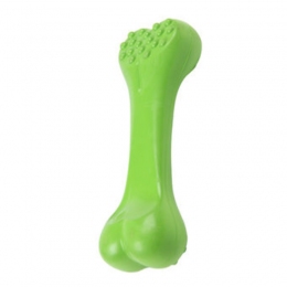 Кость литая зеленая с пупырышками ETL-1301 - Игрушки для собак