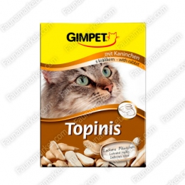 Gimcat Topinis витаминные мышки с таурином и кроликом -  Лакомства для кошек Gimpet     