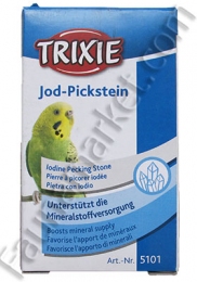 Мінеральна крейда для дрібних птахів з йодом, Trixie 5101 -  Вітаміни для птахів - Trixie     