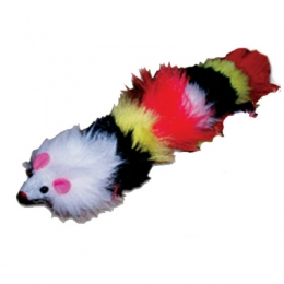 Миша пухнаста 4-х кольорова SH12 Unizoo -  Іграшки для кішок - UniZoo     