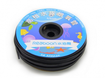 Шланг силиконовый 4мм Бобинный черный - Аксессуары для аквариума