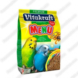 Корм для волнистых попугаев Menu Vital -  Корма для птиц - Vitakraft     