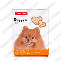Doggy's + Biotine Добавка с биотином 75тб -  Beaphar витамины для собак 