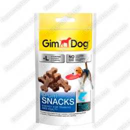 Gimdog Sportsnacks дресирувальні ласощі з рибою і L-карнітином -  Ласощі для собак -   Інгредієнт Риба  