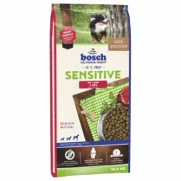 Bosch (Бош) Sensitive Lamb & Rice корм для собак -  Bosch (Бош) сухой корм для собак 