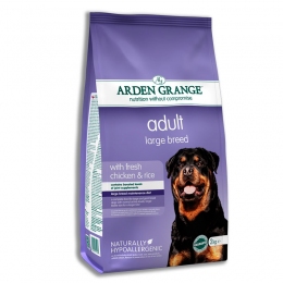 Arden Grange Adult Dog Large Breed для взрослых собак крупных пород -  Сухой корм для крупных собак 
