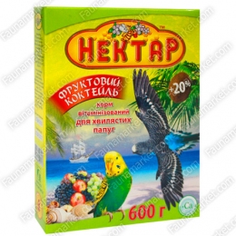 Нектар Фруктовый коктейль -  Корма для волнистых попугаев 
