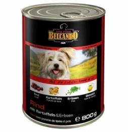 Belcando консервы для собак Говядина с картофелем и горошком -  Влажный корм для собак -   Ингредиент: Говядина  