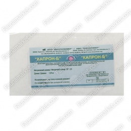 Капрон хирургич стерил №EP 2,5 L 1,25м Украина - Шовный материал для животных