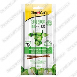 Gimcat Superfood дуо-палочки с говядиной и яблоками - Вкусняшки и лакомства для котов