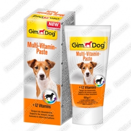 Gimdog Multi-Vitamin паста с витамином Е -  Витамины для собак - Gimpet     
