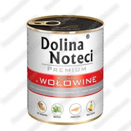 Dolina Noteci Premium консерва для собак с говядиной -  Влажный корм для взрослых собак 