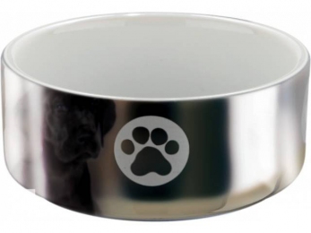 Миска керамическая для собак 0,3 л/12 см, Трикси 25083 -  Миски и стойки для собак -   Материал: Керамические  