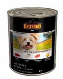 Belcando консервы для собак Ягненок с рисом и помидорами -  Белькандо консервы для собак 