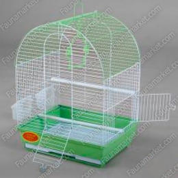 ЗК Клетка для попугаев А417 -  Клетки для попугаев -   Вид крыши: Арка  