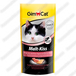 Gimcat Malt-Kiss в виде поцелуйчиков -  Лакомства для кошек Gimpet     