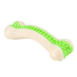 Кость зубная щетка зеленая ETP-1040 - Игрушка для чистки зубов собак