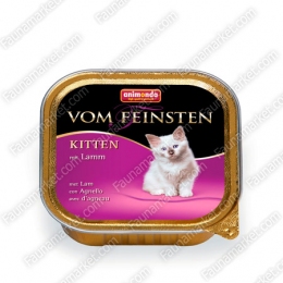 Animonda Vom Feinsten консерва для котят с ягненком -  Корм для выведения шерсти Vom Feinsten   