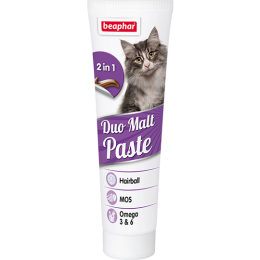 Паста Duo Malt Paste для виведення шерсті для котів, Beaphar -  Грумінг кішок - Beaphar     