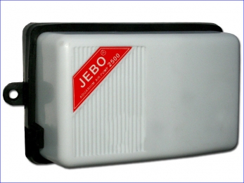 Компрессор Jebo Soniс 2500 2,5W 1,6 литр/мин -  Компрессор для аквариума -   Мощность: 0 - 100л/ч  