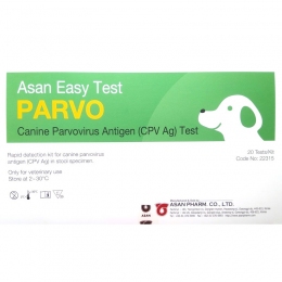 Экспресс-тест ASAN Easy Test Парвовирус у собак СPV-Ag Parvo, Корея -  Тесты для собак - Другие   