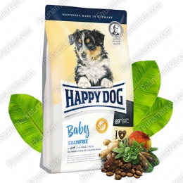 Happy Dog Supreme Baby Grainfree для цуценят середніх і великих порід -  Гіпоалергенний корм для собак -    