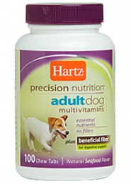 Hartz Adult Dog Multivitamins збалансований мультивітамінний комплекс -  Вітаміни для собак - HARTZ     