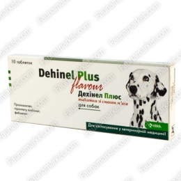 Дехінел+ для собак — антигельмінтик - Засоби та таблетки від глистів для собак