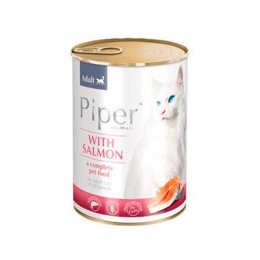 Dolina Noteci Papir cat Консерва с лососем для кошек 400г 302186 -  Влажный корм для котов -  Ингредиент: Лосось 