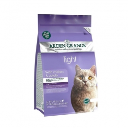 Arden Grange Adult Cat Light сухий корм для кішок зі свіжою куркою і картоплею