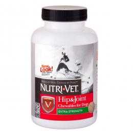 Nutri-Vet Hip&Joint Extra для связок и суставов - Пищевые добавки и витамины для собак