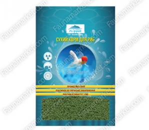 Флора №1 гранулы сухой корм для рыб, FLIPPER -  Корм для рыб -   Назначение: Растительный  