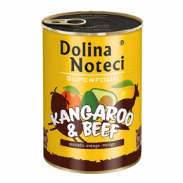 Dolina Noteci Superfood консервы для собак кенгуру и говядина -  Влажный корм для собак -   Вес консервов: 501 - 999 г  