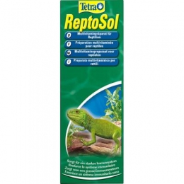 Тetra Fauna ReptoSol кормовая добавка для черепах и рептилий 50мл - Витамины для черепах и рептилий