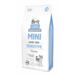 Brit Care GF Mini Sensitive для собак дрібних порід з чутливим травленням -  Сухий корм для собак -   Вага упаковки: 5,01 - 9,99 кг  