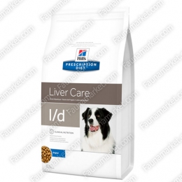 Hills PD Canine L/D при нарушении или снижении функций печени у собак -  Hills корм для собак 