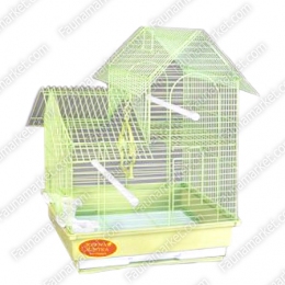 ЗК Клетка 408 для птиц -  Клетки для попугаев -   Покрытие: Эмаль  
