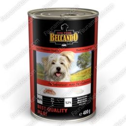 Belcando консервы для собак Отборное мясо -  Корм для белых собак -    